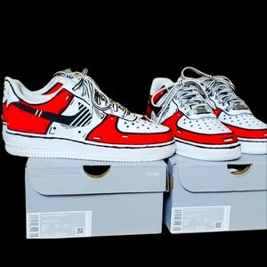 Cartoon Nike Air Force Ones